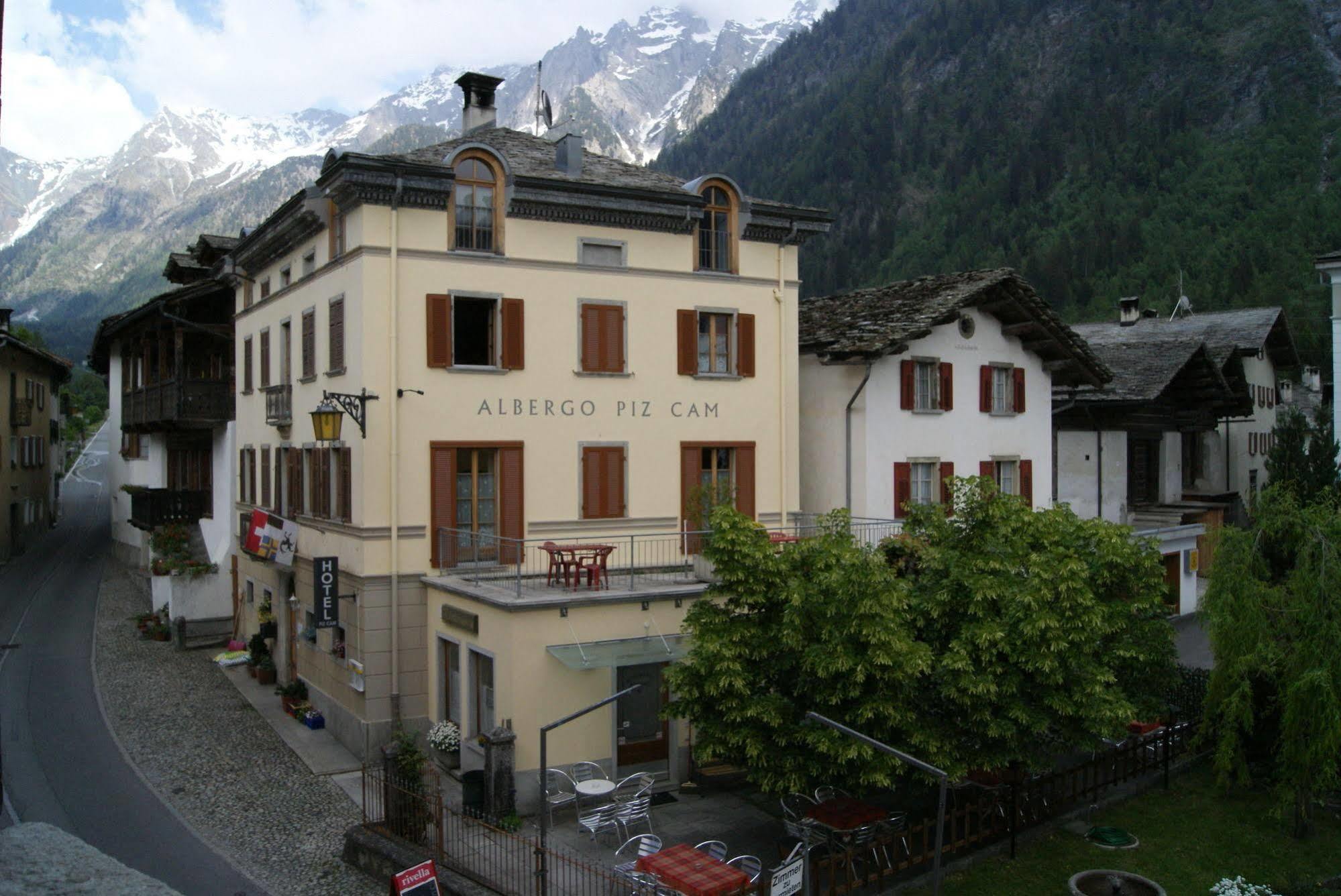 Albergo Piz Cam Vicosoprano Exterior foto